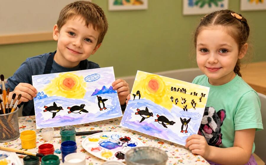 Группа Творчество с английским акцентом  5-7 лет